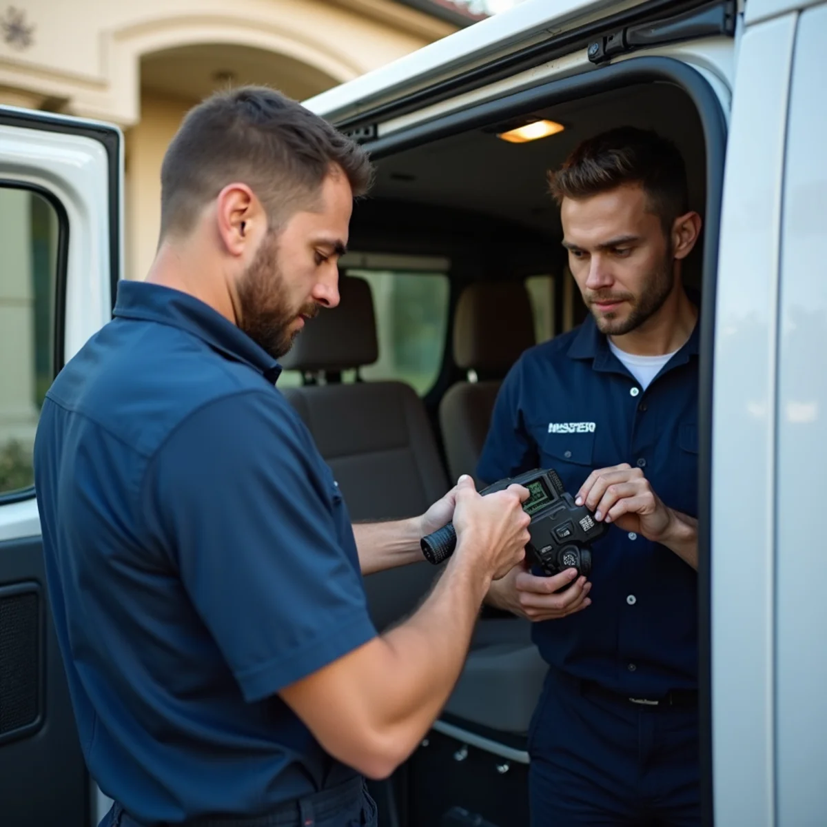 Town Square Plumbing master technician on site in Tarrant County TX