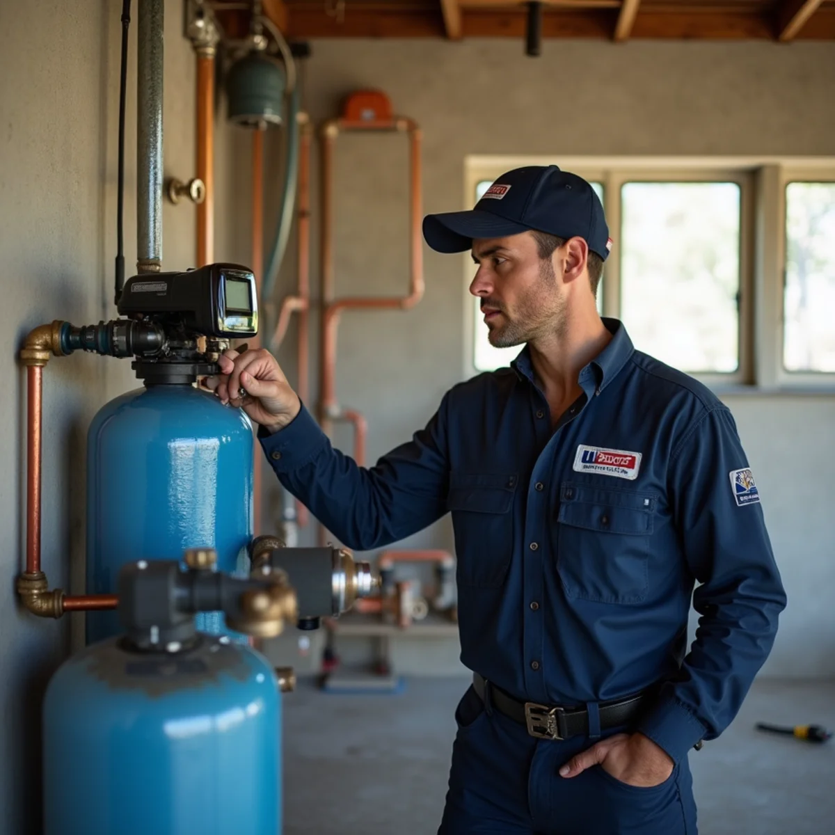 High-grain water softener and whole-home filtration system in Southlake TX
